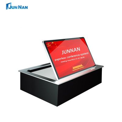 Buy Desktop Flip Display Flip Flop Computer 15.6 Inch Scroll Up Screen Conference System online manufacture