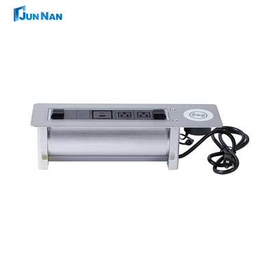 Buy Conference Table Hidden Mounted Press Pop Up Power Sockets Outlet USB Charging Sockets online manufacture