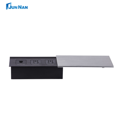 Buy Embedded Table Mounted Sockets Pop Up Power Outlet Conference Table Electrical Sockets Customized online manufacture