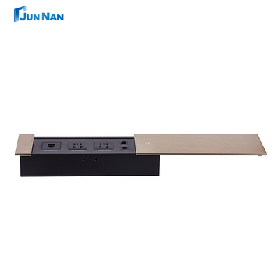 Buy Table Top Mounted Table Top Power Socket EU Power Pop Up Furniture Socket With Dual Usb online manufacture