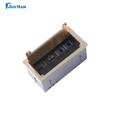 Buy Hidden Recessed Table Socket Desktop Power Outlet For Conference Table With USB Port online manufacture