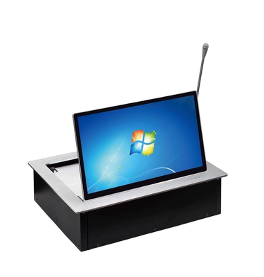 Buy Office Conference Equipment Electric Lcd Monitor Flip Up Lift Mechanism For Conference System Monitor Lift online manufacture