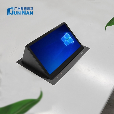 Buy Intelligent Paperless Desktop Pop Up TV Lifter Motorized Hidden LCD Monitor Lift Stands online manufacture