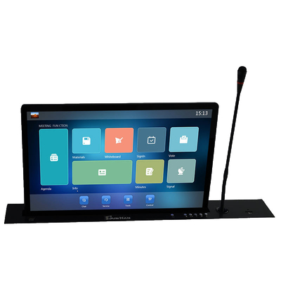 Buy Manual Remote And Software Control JN-15.6/17.3/18.5/21.5inch Paperless Conference System With Camera Tracking And 30 Set Capacity online manufacture