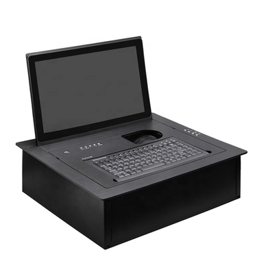Buy Flexible Folding Computer Flip Up Lcd Monitor Lift Conference System online manufacture