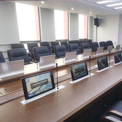 Buy Paperless Conference System Ultrathin LCD Monitoring Lift with and Aluminum Alloy Material online manufacture