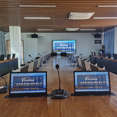 Buy Professional Video Conference Systems Custom Size Desk Lcd Monitor Lift Paperless Conference System online manufacture