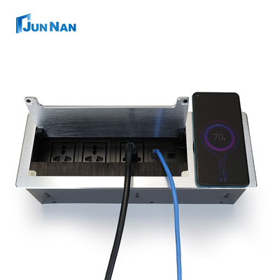 Buy 175 Flip Socket High-Grade and Generous Desktop Receptacle for Office Furniture Integration with Customizable Interfaces online manufacture