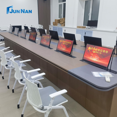 Buy Manual Remote And Software Control JN-15.6/17.3/18.5/21.5inch Paperless Conference System With Camera Tracking 30 Set Capacity online manufacture