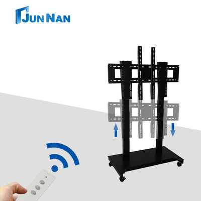 Buy Motorized Remote Control TV Lift Stand With One-Piece Cold-Rolled Steel Base And Stable Trolley Design online manufacture