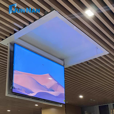 Flexible And Ceiling TV Flipper For Hidden And Versatile In Any Space With Adjustable Length And Retractable Design