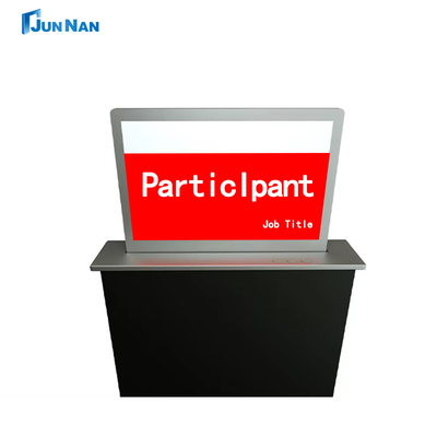 Digital Signage Ultra Wide Electronic Table Nameplate Double Sided Conference Table For Meeting Room Name Label