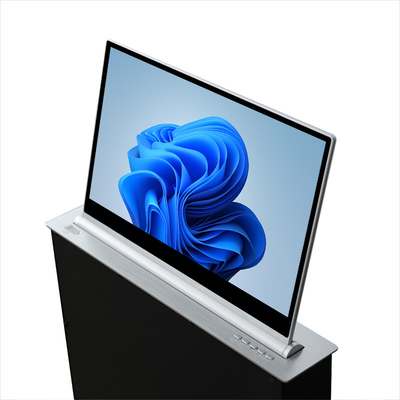 21.5 Inch Monitor Lift Ultra Thin Display Paperless Conference System Electric Lift