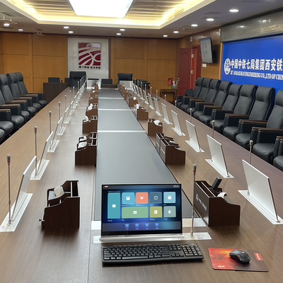 Customize Hidden Screen Lifter Ultrathin Lcd Monitor Intelligent Paperless Meeting System