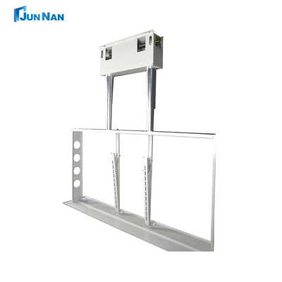 Retractable Ceiling Tv Bracket 0 - 105 Degrees Adjustable Motorized Ceiling Drop Down Tv Mount