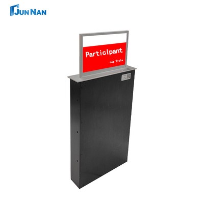 Plate Electric Nameplate Table Sign Name Plates For Desk For Office Paperless Conference System