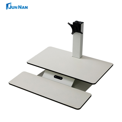 Adjustable Height TV Lift Stand Motorized Drop Mobile TV Stand 100lbs