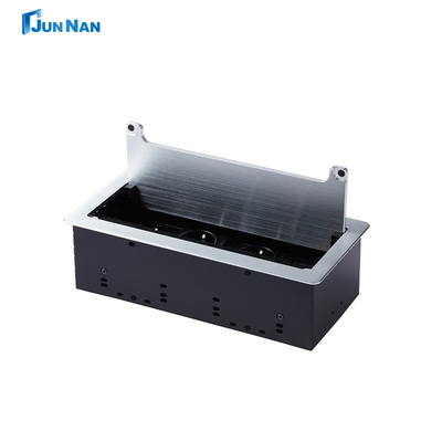 110V 220V Table Hidden Sockets Universal USB Power Smart Built In Electric Socket With Slider Cover
