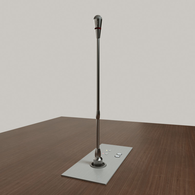 Customizable Microphone Lifter System For Stage Performances With Strong And Weak Power