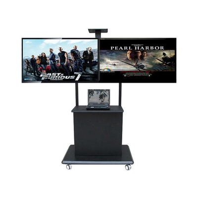 Mobile Tv Stand Adjustable Height Custom Metal Universal Plasma ICD Modern Wall TV Stand Mobile TV Mount Trolley Carts
