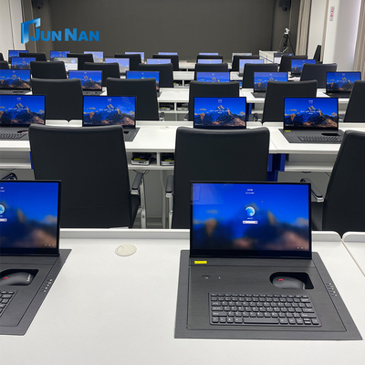 Junnan Desktop Flip Display Screen Parameters For High Performance Touch Function Stable Operation