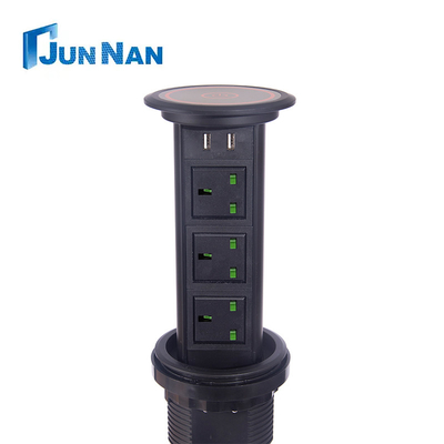 Junnan Multifunktionssteckdose mit Intelligenten Pneumatischen Aufzug Design Steckdose für Küche und Intelligente Pneumatische Aufzug Design