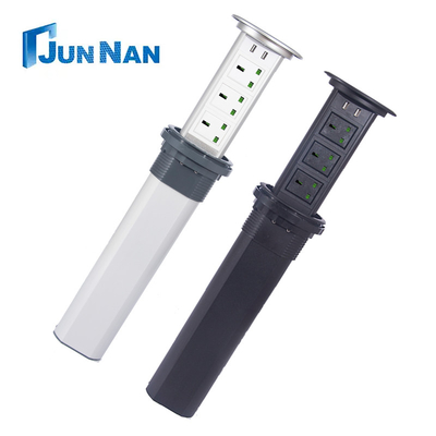 Soket Multifungsi Junnan dengan Remote Control dan Teknologi Smart Lift 110V-220V-Rated Voltage dapur dan kantor